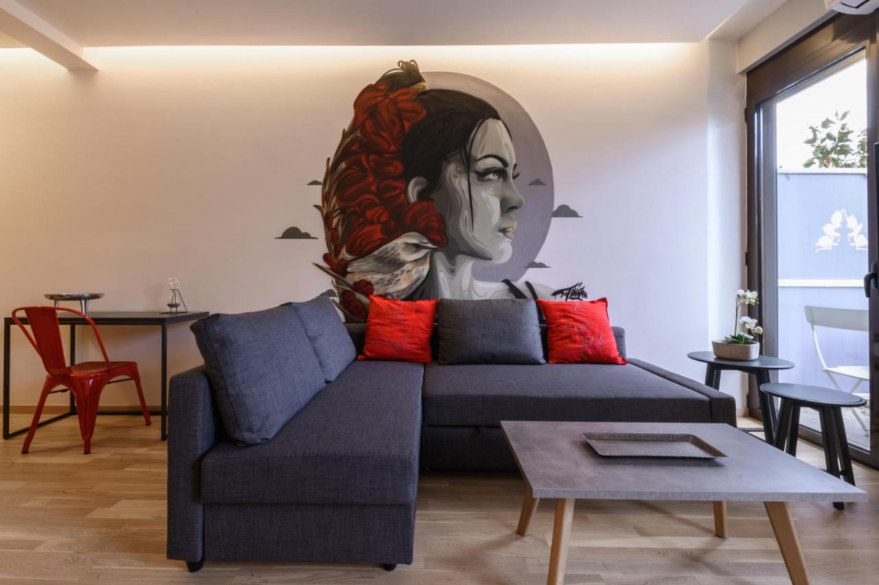 Magnolia City Suite Patras Bagian luar foto